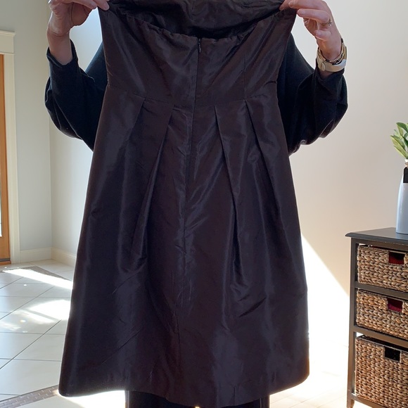 J Crew Brown Strapless Hoco Dress - Picture 2 of 4